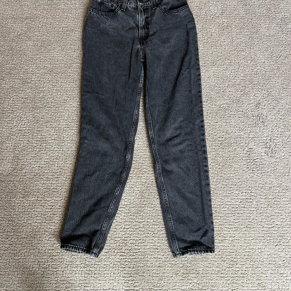 Levi Classic Black 80s Mom Jeans